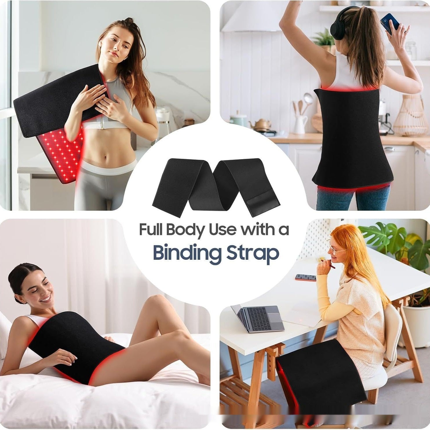 Red-light Therapy Waist Belt